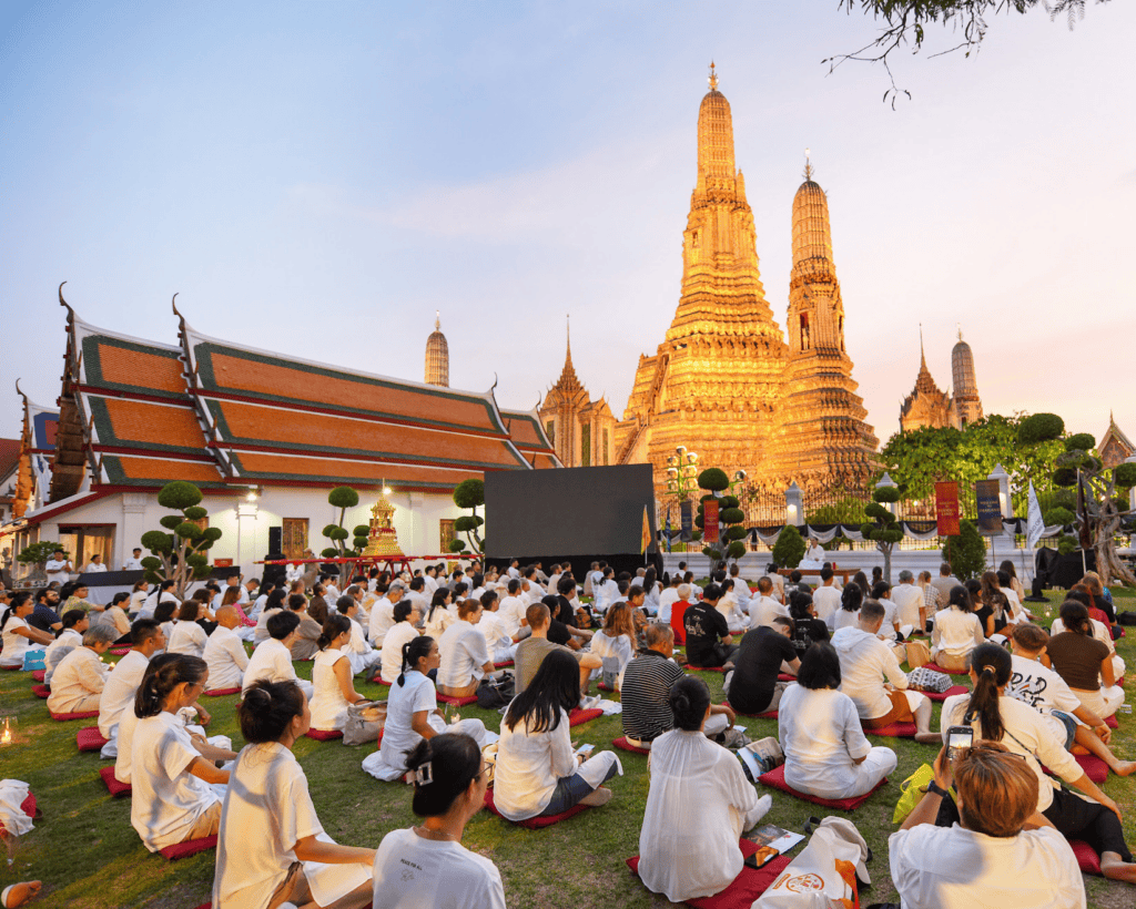 Global Meditation Connect เปิดตัวงานครั้งแรก ณ วัดอรุณฯ