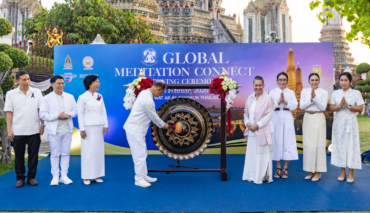 Launch of Global Meditation Connect at Wat Arun Temple
